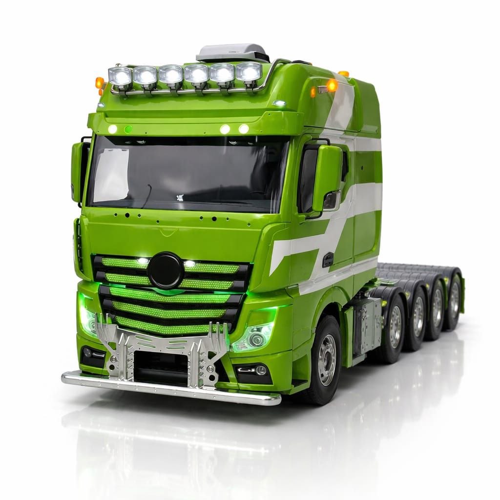 Mercedes-Benz Actros 8x4 FPV com (Controle Remoto)