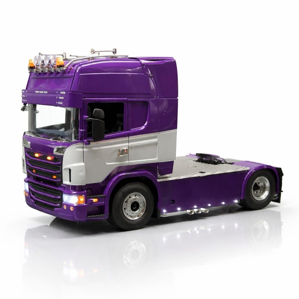 Scania R Highline 4x2 Roxa Customizada (Controle Remoto)