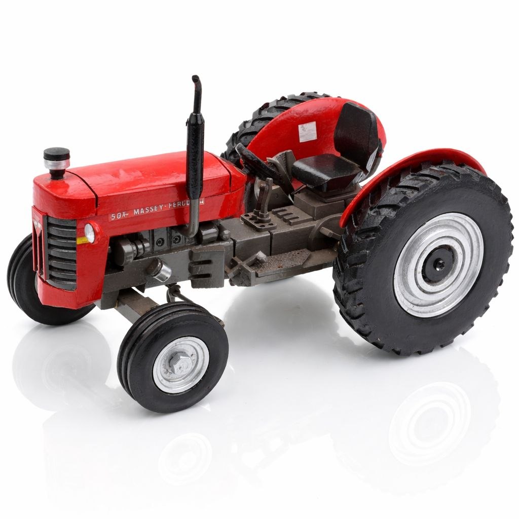 Trator Massey Ferguson 50X Miniatura 1/14 (Controle Remoto)