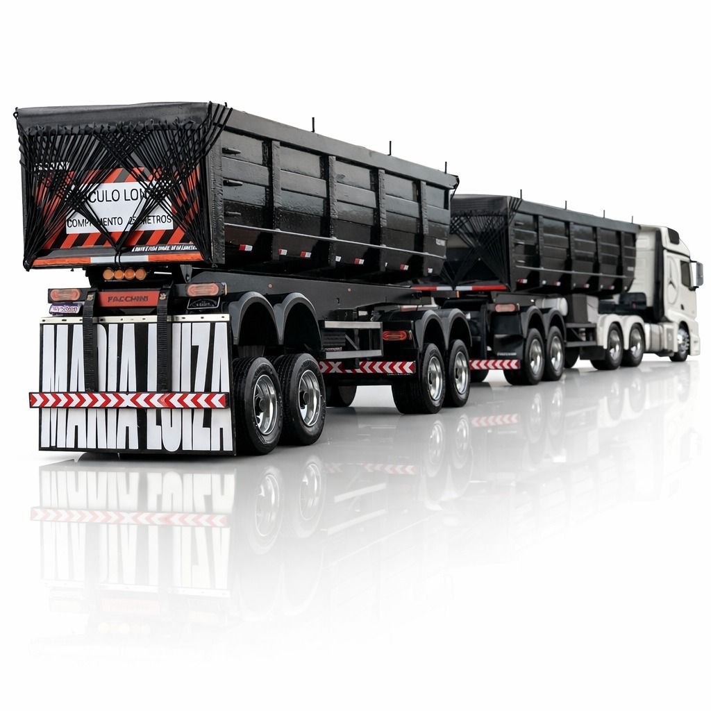 Mercedes-Benz Arocs 3363 6x4 com Rodotrem Basculante (Controle Remoto)