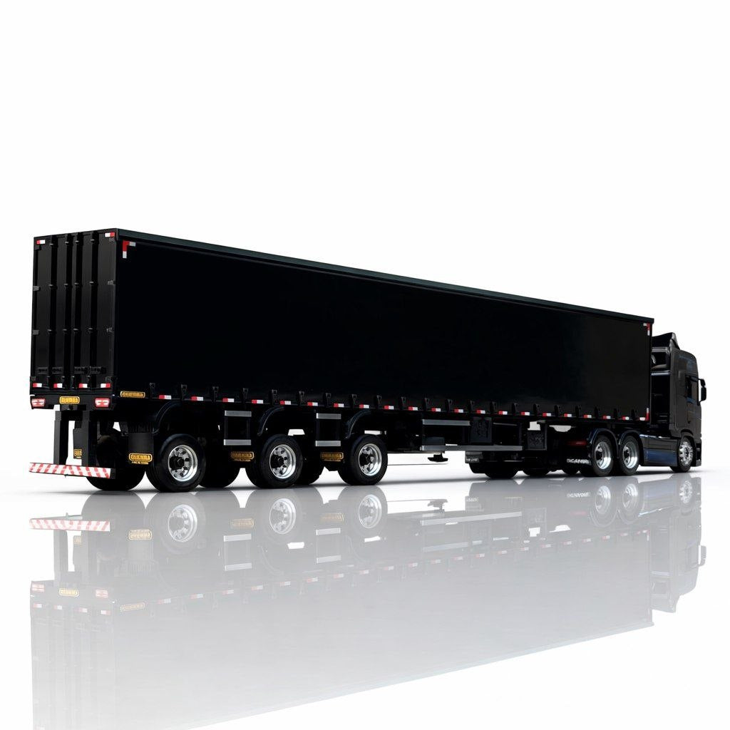 Caminhão Scania NTG Carreta Vanderleia Sider Guerra (Controle Remoto)