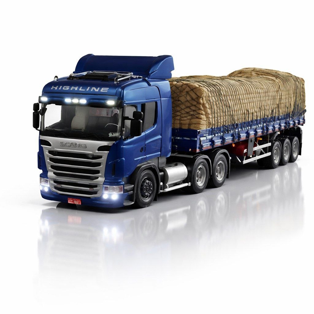 Scania Highline 6x4 Carga Lonada (Controle Remoto)