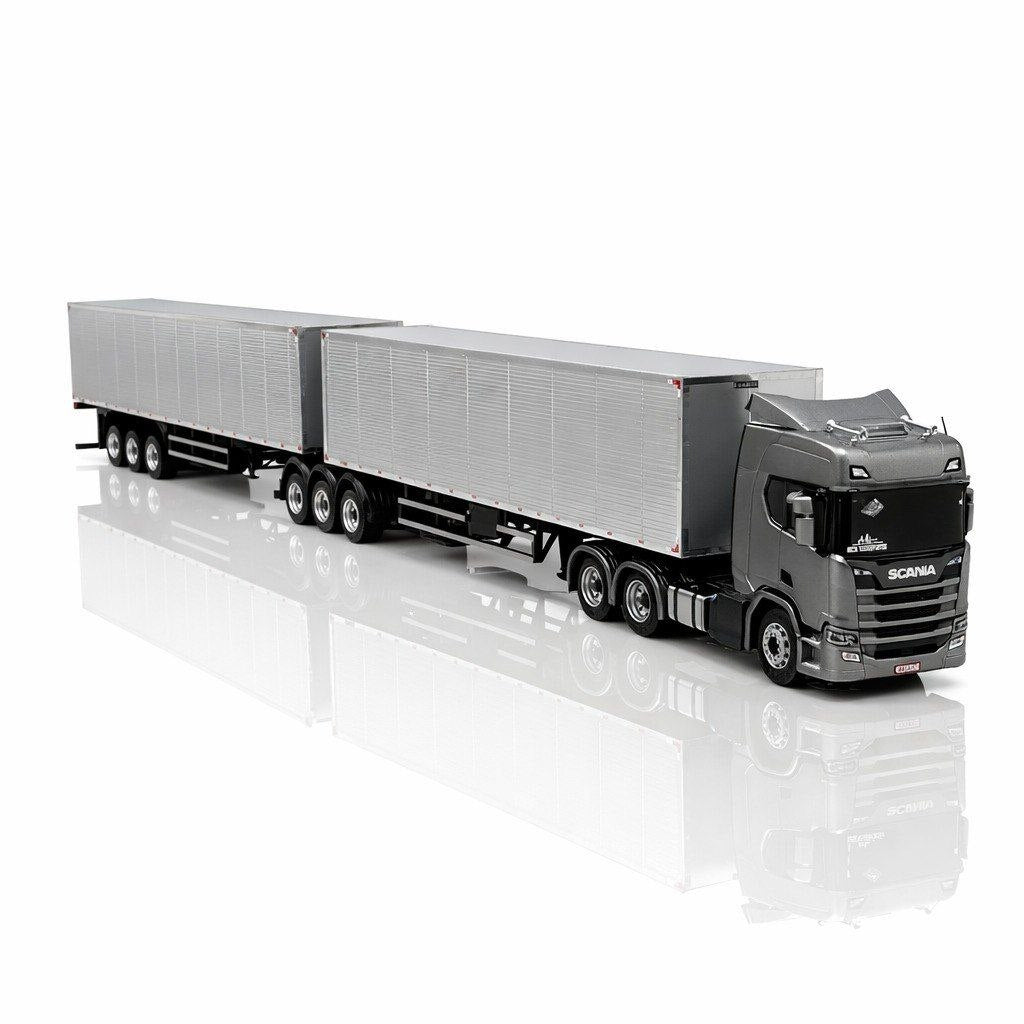 Scania 770S 6x4 Rodotrem Baú (Controle Remoto)